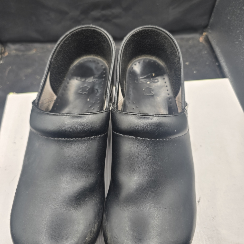 Dansko Classic Black Slip-On Loafers